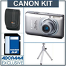 Online Deals Canon PowerShot ELPH 100 HS 12.1-MP Digital Camera Bundle - Adorama