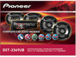 Online Deals Pioneer DXT-2369UB Complete Car Package - Walmart