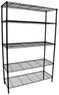 Online Deals Real Organized 74"H x 48"W x 18"D 5-Tier Wire Shelving Unit - Lowes