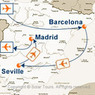 Online Deals 6-Night arcelona, Seville and Madrid Package with Air - European Destinations