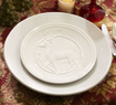 Online Deals Donder Reindeer Salad Plate (Set of 4) - Pottery Barn