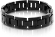 Online Deals Black IP Stainless Steel Mens Link Bracelet - SharkStores