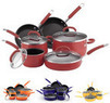 Online Deals Rachael Ray 10-Piece Porcelain Cookware Set - eBay