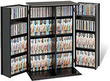 Online Deals Broadway Locking DVD/CD Media Storage Cabinet - OverStock.com
