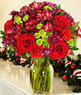 Online Deals Holiday Treasures Bouquet w/ Free Glass Vase - ProFlowers