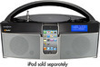 Online Deals Insignia CD Boombox with HD Radio - BestBuy.com