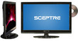 Online Deals Sceptre 24" Class LED-LCD 1080P HDTV w/ DVD Player - Walmart