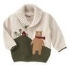 Online Deals Boys' Bear Shawl Collar Sweater - Gymboree