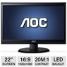 Online Deals AOC e2250Swd 21.5" 1080p LED-Backlit LCD Monitor - TigerDirect.com