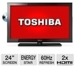 Online Deals Toshiba 24SLV411U 24" LCD HDTV with DVD Player (Refurb) Code: HDM55990